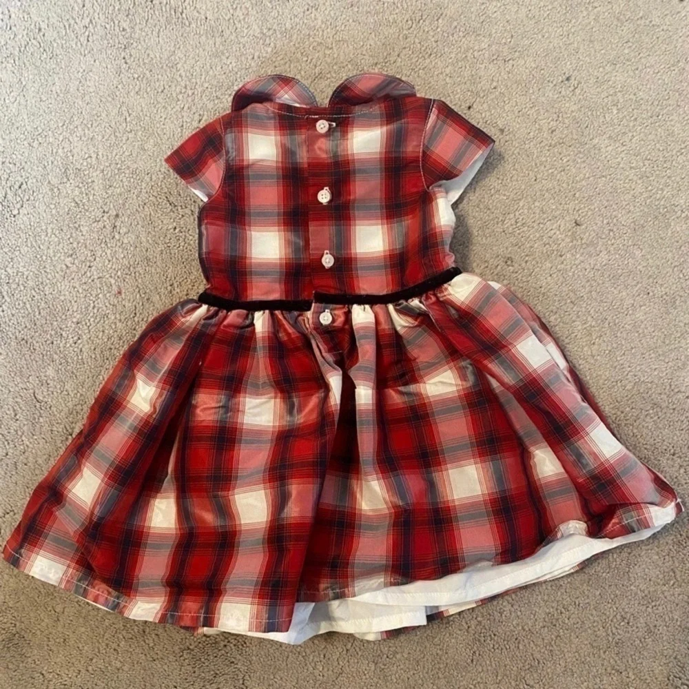 Girls Carters holiday dress 12 Mths.